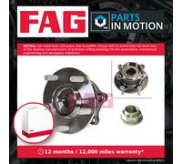 Wheel Bearing Kit fits MAZDA CX5 KF 2.0 Rear 2011 on FAG KD352615X KD352615XB