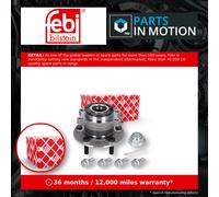 Wheel Bearing Kit fits MITSUBISHI ASX GA 1.8D Rear 2012 on 4N13 3785A035 Febi