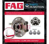 Wheel Bearing Kit fits NISSAN CUBE Z12 1.5D Front 2009 on FAG 40202EM00A Quality