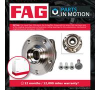 Wheel Bearing Kit fits SEAT LEON KL1, KL8 Front 2019 on FAG 5Q0407621D Quality