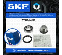 Wheel Bearing Kit fits SUZUKI IGNIS 1.3 Rear 2000 on With ABS M13A SKF Quality