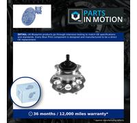 Verso Rear ABS Wheel Bearing Hub Kit Fits Toyota 424500F020 Blue Print ADT38393