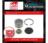 Wheel Bearing Kit fits VAUXHALL MOVANO A 2.5D Rear 98 to 10 009111044 4403044