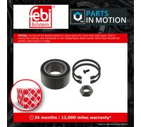 Wheel Bearing Kit fits VW PASSAT 33B 2.0 Rear 84 to 96 2E 331598625 VOLKSWAGEN