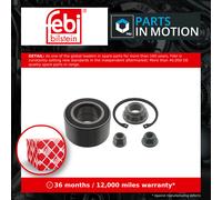 febi bilstein 39160 Wheel Bearing Kit with nuts, grease and circlip, pack of one