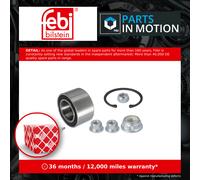 Wheel Bearing Kit Front Left or Right 19912 Febi 6N0498625 6N0498625A Quality