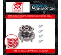 Wheel Bearing Kit Rear 102784 Febi 1751950 1751950S1 1754122 1754122S1 1768073