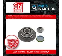 Wheel Bearing Kit fits VW LUPO Mk1 1.4 Rear 98 to 05 6X0598477 VOLKSWAGEN Febi