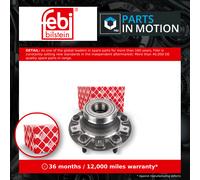 febi bilstein 46668 Wheel Bearing Kit with wheel hub, pack of one