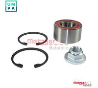 METZGER WM 2013 Wheel bearing kit