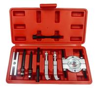 Wheel Bearing Puller Set 10-40mm 45# Steel Heat Treated | Heat treated 45# steel, 10-40mm range, dual-disc design, non-slip grip, rust resistant