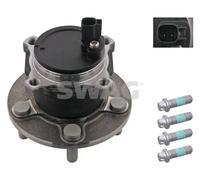 Wheel bearing Rear Axle Left Angular Ball Bearing 50 93 2598 SWAG for FORD C-MAX