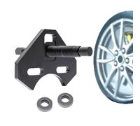 Wheel Bearing Removal Kit 40100 Universal Wheel Bearing Puller Hub Removal Tool includes 2 washers, 1 threaded insert, 1 hub disassembly plate and 1 screw assembly For Most 5'6'8 Lug Hub Remover