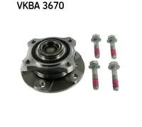 Wheel bearing VKBA 3670 SKF for BMW 5 5 Touring 6 6 Convertible
