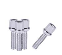 Wheel Bolt Compatible with Benz For CLK W209 1992-2009 4pcs M12x1.5 Car Wheel Bolts Tire Lug Nuts Alloy Screw Studs 40mm Length