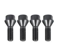 Wheel Bolt Compatible with Bmw F10 F11 F15 M12 X 1.5 M14 X 1.25 M14 X 1.5 4pcs Car Hub Screw Wheel Screw bolts Lock Lug Nut OE 36136781150