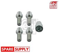 WHEEL BOLT FOR AUDI 100 200 C2 FEBI BILSTEIN 27056 FITS FRONT AXLE, REAR AXLE