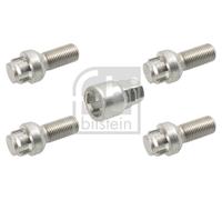 febi bilstein 27056 Wheel Bolt Kit lockable, pack of one, silber