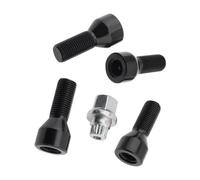 Wheel Bolt Kit For BMW E65 E66 745 750 760 E83 7 X3 5pcs | For 2000-2010 M14x1.5Mm Wheel Lock Lug Nuts Wheel Stud For Bolt Locks