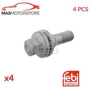 FEBI BILSTEIN Wheel Bolt 29208 M12 x 1,25 Conical Seat F 17 10.9 for light alloy rims 17 Zink flake coated Steel Male Hex CITROËN: C3 Picasso