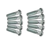 Wheel Bolt Set 48mm Knurl 12.3mm M12x1.5 Car Lug Studs Replacement Compatible With CR-V 1997-2023 For CR-Z 2011-2016 For HR-V 2016-2023