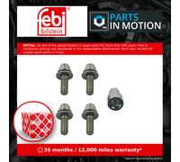 Wheel Bolt / Stud / Nut 27053 Febi BR25 Genuine Top Quality Guaranteed New