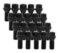 Wheel Bolts 14mm Hub Mounting For Countryman R60 2010-2016 (20pcs) | Compatible with Mini Part number: 36136781151 Rotor Retaining Cone Seat Hex Drive Front Rear Axle Rim Fitment Torque Transfer