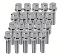 Wheel Bolts Compatible With Benz For ML 350 Prestige 06 Model 2005 2006 2007 2008 20pcs Car Carbon Steel Wheel Nuts Set OEM：2204010270