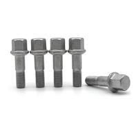 Wheel Bolts Compatible With Benz For W201 1982-1993 For W168 1997-2004 For W202 1993-2000 OEM:0009904807 5X M12 X 1.5 Car Wheel Lug Nuts Tyre Parts