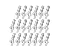 Wheel Bolts Compatible With Dodge For Dart 2012 2013 2014 2015 2016 20x M12x1.25mm Wheel Lug Nuts 28mm Silver Replacements Parts Accessories