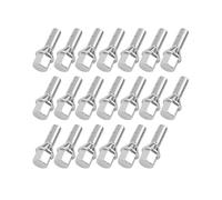 Wheel Bolts Compatible With Jeep For Cherokee For Renegade 2014-2022 For Compass 2018-2022 20x M12x1.25 28mm Wheel Studs Lug Nuts Accessories