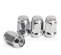 Wheel Bolts Nuts Compatible With Dodge For Ram 1500 1994-2001 For Nitro 2007-2011 Car Wheel Studs 4x 1/2-20RH 19mm Lug Nut Hub For Bolt Set Tyre