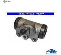Wheel cylinder Grey Cast Iron 03.3223-0102.3 ATE for MERCEDES-BENZ PONTON SL
