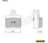 METELLI 04-0347 Wheel Brake Cylinder