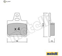 METELLI 04-0347 Wheel Brake Cylinder