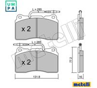 METELLI 04-0350 Wheel Brake Cylinder
