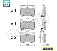 METELLI 04-0431 Wheel Brake Cylinder