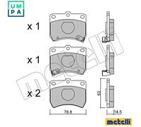 METELLI 04-0431 Wheel Brake Cylinder