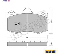METELLI 04-0462 Main Brake Cylinder and Parts