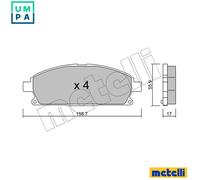 METELLI 04-0475 Main Brake Cylinder and Parts