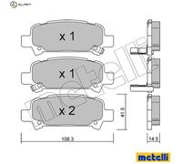 METELLI 04-0478 Main Brake Cylinder and Parts