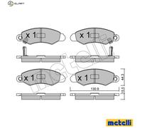 METELLI 04-0479 Main Brake Cylinder and Repair Parts