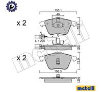 METELLI 04-0590 Wheel Brake Cylinder