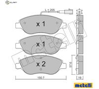 METELLI Wheel Brake Cylinder CITRON JUMPER I Platform/Chassis 1994 - 2002