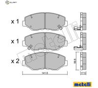 METELLI 04-0653 Wheel Brake Cylinder