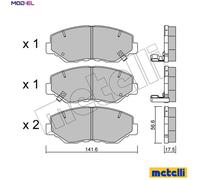 METELLI 04-0653 Wheel Brake Cylinder