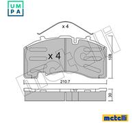 METELLI 04-0669 Main Brake Cylinder and Parts