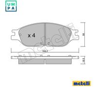 METELLI 04-0700 Wheel Brake Cylinder