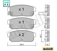 WHEEL BRAKE CYLINDER 04-0738 FOR SUZUKI VITARA/Cabrio ESCUDO X-90 SIDEKICK/SUV