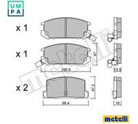 METELLI 04-0745 Main Brake Cylinder and Parts